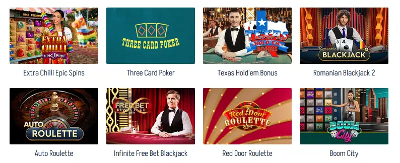 Giochi da tavolo virtuali Winnita con roulette RNG, video poker, keno, bingo e jackpot progressivi da Microgaming e NetEnt